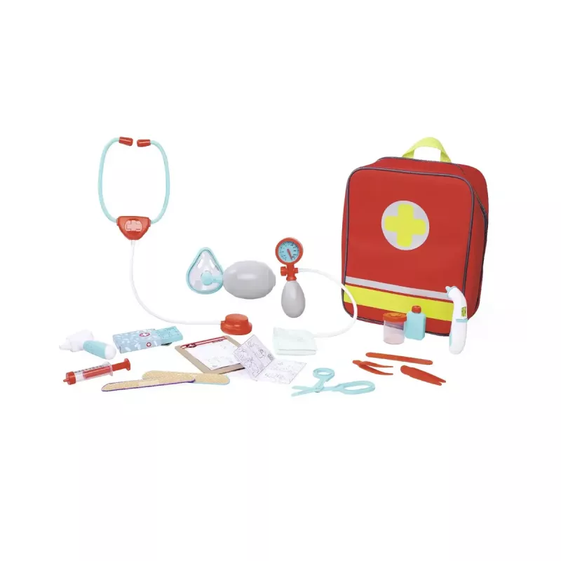 Notarzt-Rucksack-Spielset Simba-Dickie – Rollenspiel-Arztset für Kinder