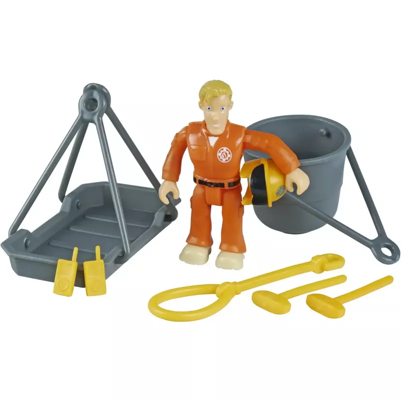 Spielzeughubschrauber Simba-Dickie Feuerwehrmann Sam Wallaby 2 Update – Fahrzeug-Spielset