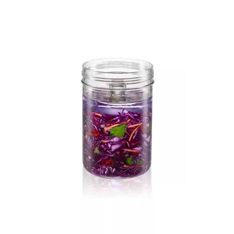 Gärglas 1 L GEFU NATIVO G-15810, Glasgefäß mit Gärverschlussdeckel zum Einlegen und für die Milchsäuregärung