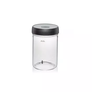 Gärglas 1 L GEFU NATIVO G-15810, Glasgefäß mit Gärverschlussdeckel zum Einlegen und für die Milchsäuregärung