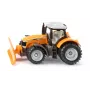 Siku Massey Ferguson mit Räumschild Traktormodell vormontiert