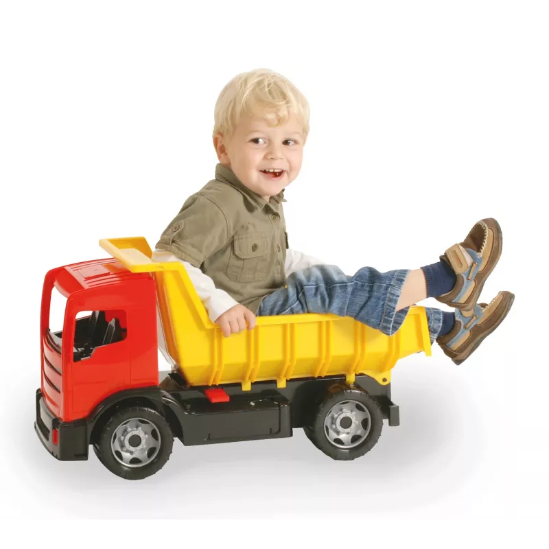 Truck Lena GIGA TRUCKS Dump truck blue red assorted