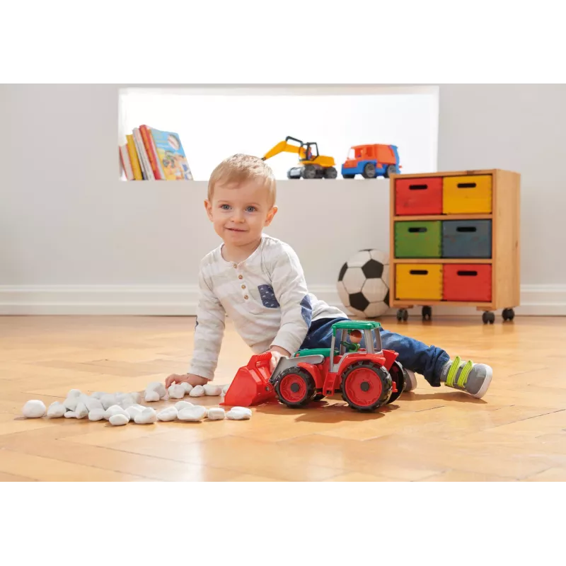 Lena 04407 Spielzeugtraktor/Spielzeugstrecke
