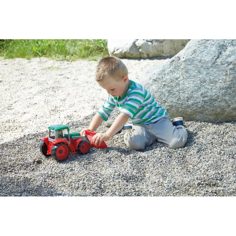 Lena 04407 Spielzeugtraktor/Spielzeugstrecke