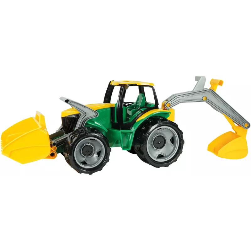 Traktor Lena GIGA TRUCKS ZL-02080 mit Frontlader & Bagger