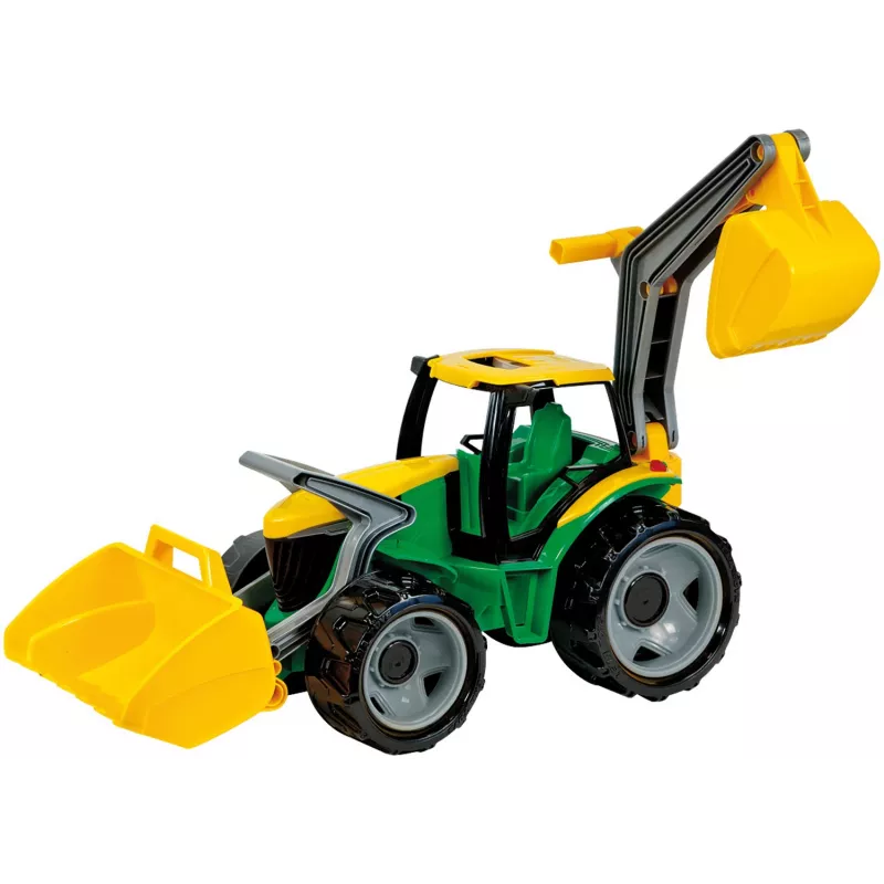Traktor Lena GIGA TRUCKS ZL-02080 mit Frontlader & Bagger