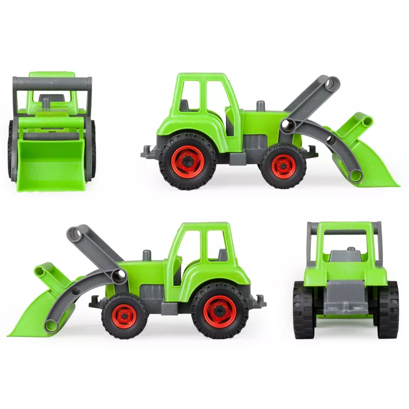 Traktor Lena EcoActives 04213 Mehrfarbig Kunststoff Holz 2+