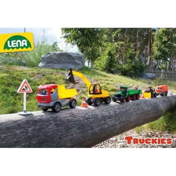 Lena Truckies Müllwagen, Lastwagen, 2 Jahr(e), Kunststoff, Grau, Orange