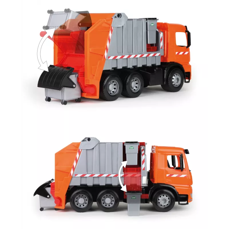 Lena GIGA TRUCKS Müllwagen Arocs mit Aufklebern