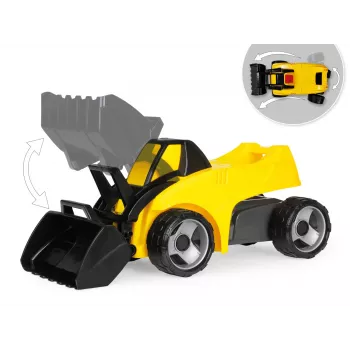 Lader Lena GIGA TRUCKS 02145 Kunststoff Stahl Schwarz Gelb