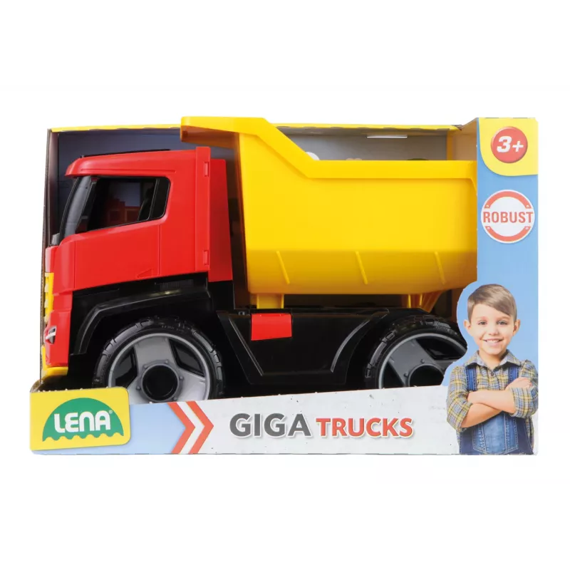 Lena GIGA TRUCKS Kipper Titan, LKW, 3 Jahr(e), Kunststoff, Mehrfarbig