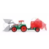 Spielzeugtraktor mit Heuanhänger Lena Truxx 04428 geöffnete Verpackung – Kunststoff-Spielset