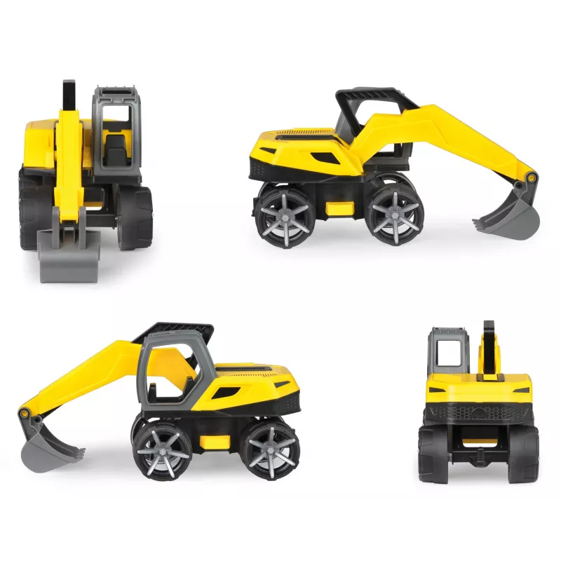 Bagger-Spielzeug Lena TRUXX SM04531, empfohlenes Alter 2+, grau und gelb