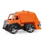 Müllwagen Lena TRUXX SM04534 Gummi Stahl Orange 2+ Jahre