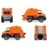 Müllwagen Lena TRUXX SM04534 Gummi Stahl Orange 2+ Jahre