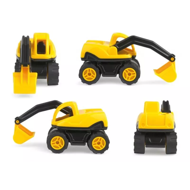 Spielbagger-Box Lena 01261 – Kinder-Bau-Spielset, Kunststoffmodell