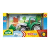 Spielzeugtraktor Lena Workies 01263 mit Schaufel — Kunststoff-Aufsitzspielzeug für Bauarbeiten, für Innen- und Außeneinsatz geeignet