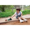 Spielzeugtraktor Lena Workies 01263 mit Schaufel — Kunststoff-Aufsitzspielzeug für Bauarbeiten, für Innen- und Außeneinsatz geeignet
