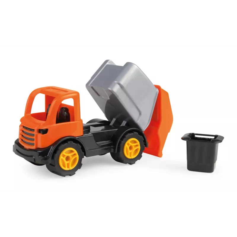 Müllwagen-Spielfahrzeug Lena 01264 — Metall- und Kunststoff-Kinderspielzeug, mehrfarbig, ab 1,5 Jahren
