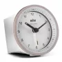 Braun BC07 Quarz-Wecker Rosa, Weiß
