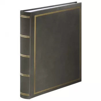 Hama London Fotoalbum Grau 80 Blatt 10 x 15 Festeinband