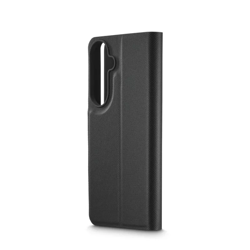 HAMA Folio-Handytasche für 17 cm (6,7 Zoll) Bildschirme — kompatibel mit Samsung Galaxy S26+, schwarz, 2 Kartenfächer, Tischständer