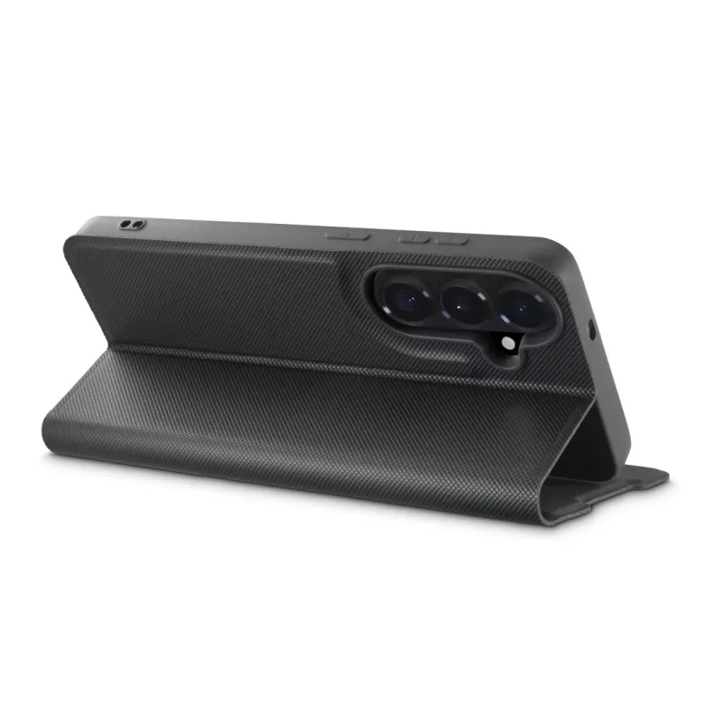 HAMA Folio-Handytasche für 17 cm (6,7 Zoll) Bildschirme — kompatibel mit Samsung Galaxy S26+, schwarz, 2 Kartenfächer, Tischständer
