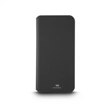 Handyhülle white diamonds 00039091 — schlank-Folio-Booklet für Samsung Galaxy A57 5G, schwarz