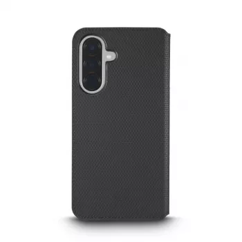 Handyhülle white diamonds 00039091 — schlank-Folio-Booklet für Samsung Galaxy A57 5G, schwarz