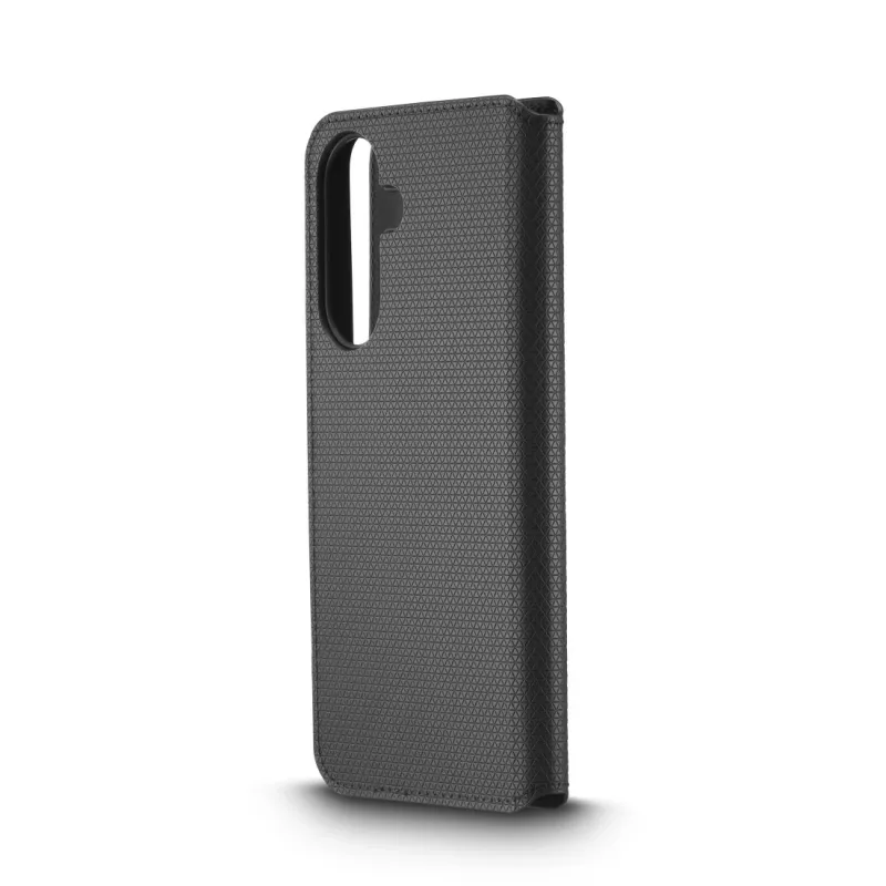 Handyhülle white diamonds 00039091 — schlank-Folio-Booklet für Samsung Galaxy A57 5G, schwarz