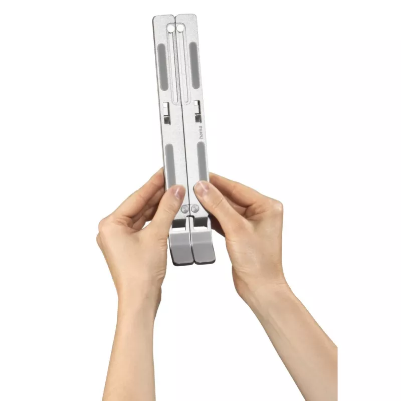 Hama Aluminium Laptopständer Silber 39,1 cm (15,4 Zoll)