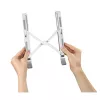 Hama Aluminium Laptopständer Silber 39,1 cm (15,4 Zoll)
