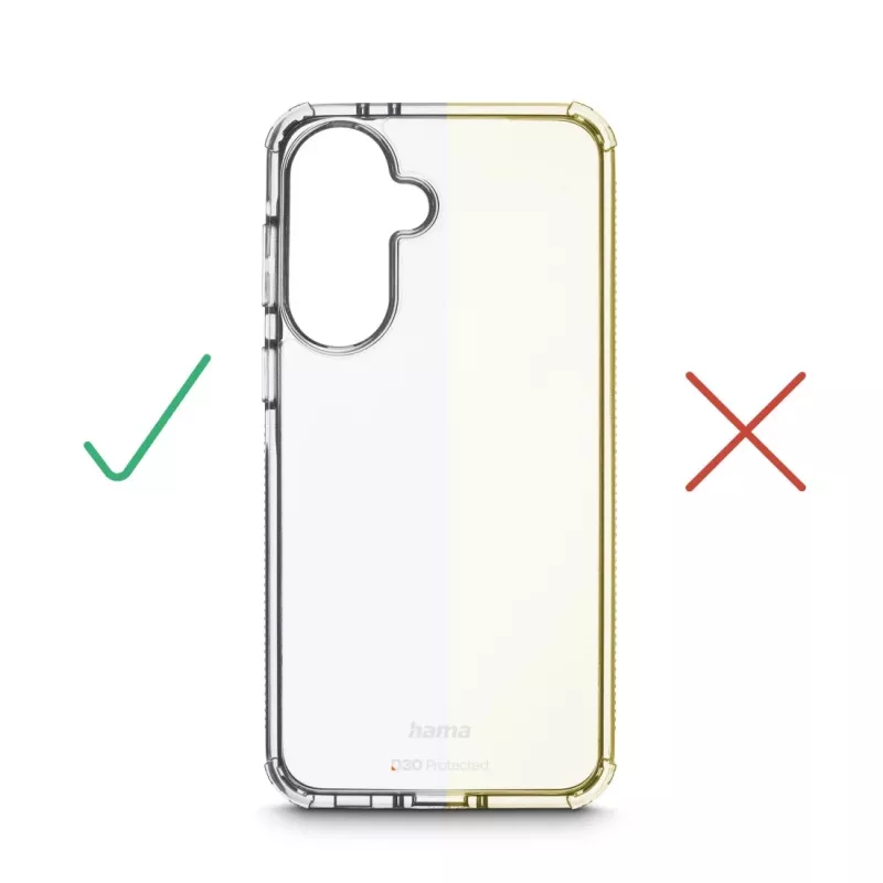 Handyhülle HAMA 00080322 — transparente Schutzhülle für Samsung Galaxy A37 5G