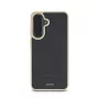 HAMA Frame Protect Handyhülle für Samsung Galaxy A57 5G – Hüllentyp, passend für 17 cm (6,7 Zoll) Bildschirm, beige transparent