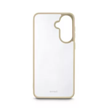 HAMA Frame Protect Handyhülle für Samsung Galaxy A57 5G – Hüllentyp, passend für 17 cm (6,7 Zoll) Bildschirm, beige transparent