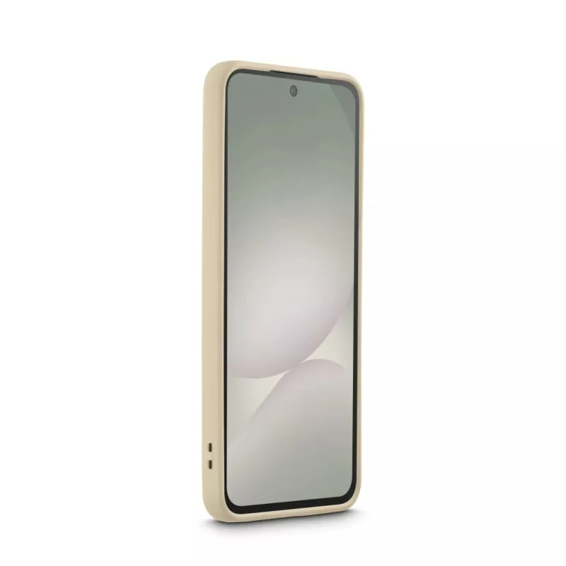 HAMA Frame Protect Handyhülle für Samsung Galaxy A57 5G – Hüllentyp, passend für 17 cm (6,7 Zoll) Bildschirm, beige transparent
