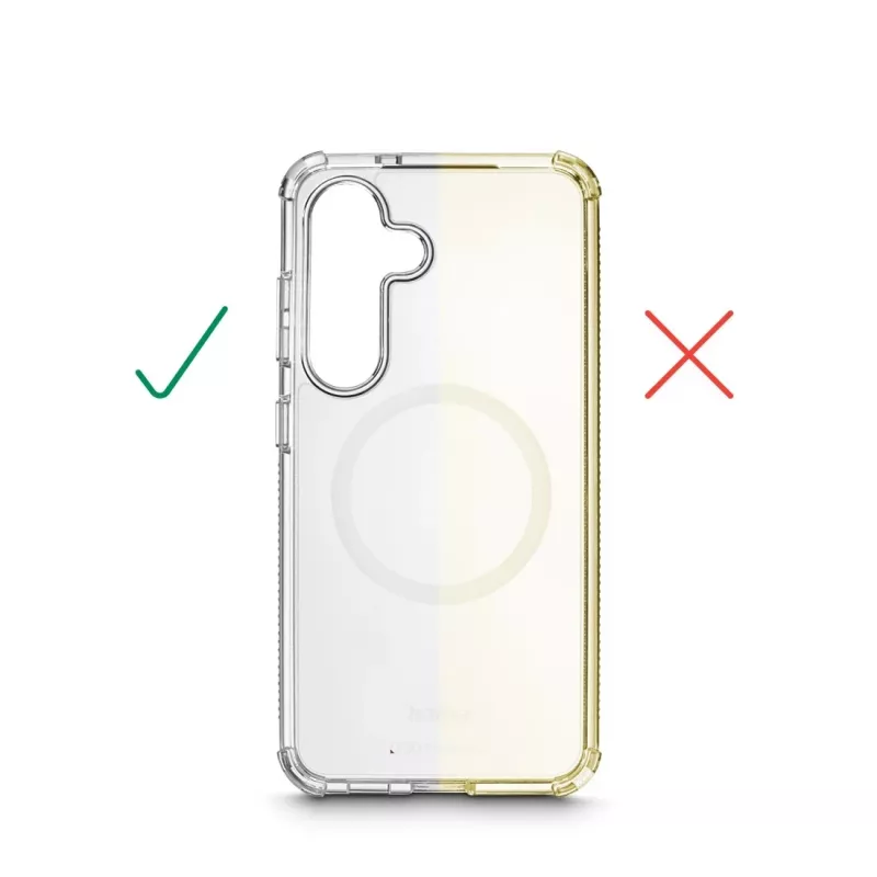 Handyhülle HAMA Extreme Protect für Samsung Galaxy S25 FE, 17 cm (6,7 Zoll), transparent