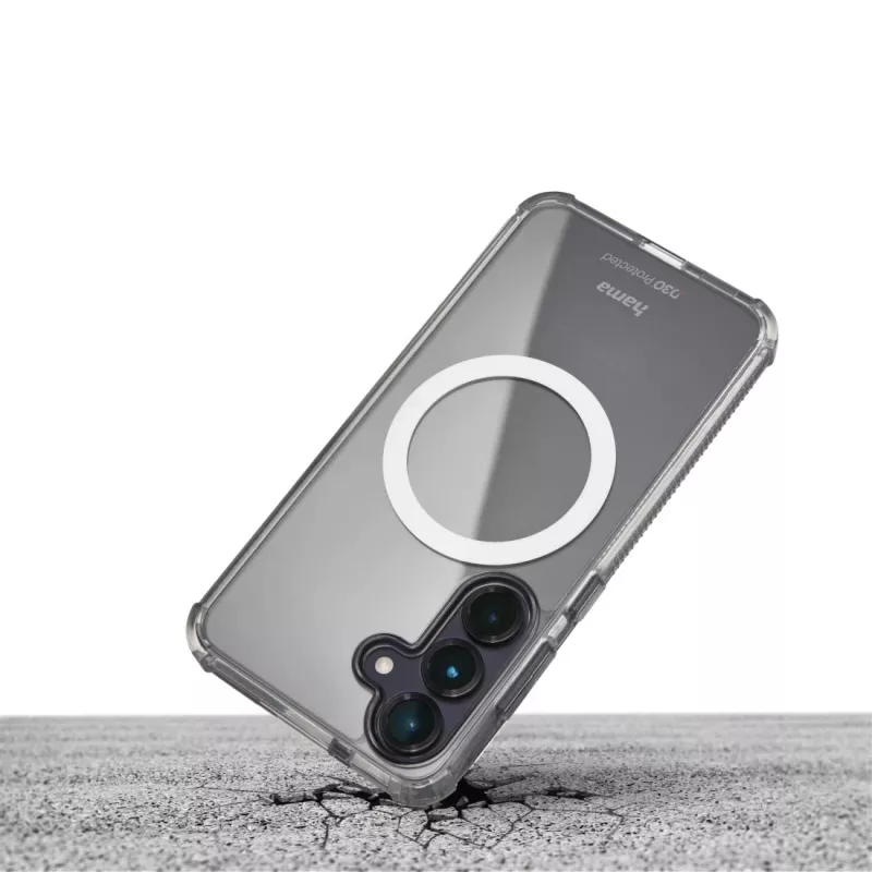 Handyhülle HAMA Extreme Protect für Samsung Galaxy S25 FE, 17 cm (6,7 Zoll), transparent