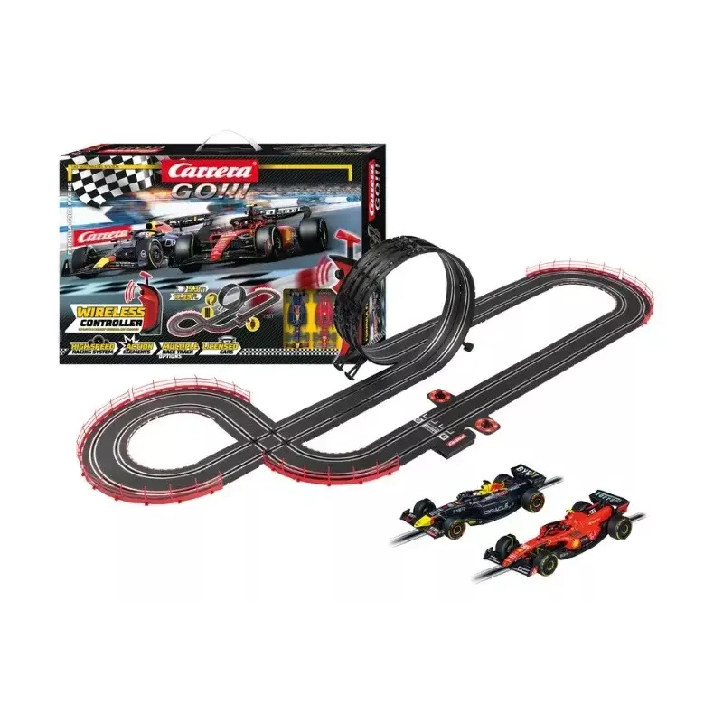 Slotcar-Set CARRERA GO!!! Rennstrecke Formula Free Racing kabellos 20062581
