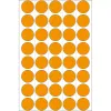 Mehrzweck-Etiketten HERMA 2254 leuchtend orange 19 mm rund