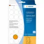 Mehrzweck-Etiketten HERMA 2254 leuchtend orange 19 mm rund