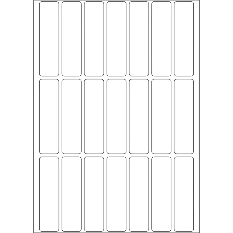 Mehrzweck-Etiketten HERMA 13x50 mm weiß Papier matt Handbeschriftung