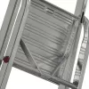 Aluminium-Stufenstehleiter Krause Corda 5-stufig, maximale Höhe 300 cm, 150 kg Tragkraft, 4,1 kg