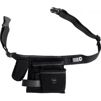 Hüft-Werkzeuggürtel KWB 906610 Schwarz Leder Nylon 240 mm 195 mm