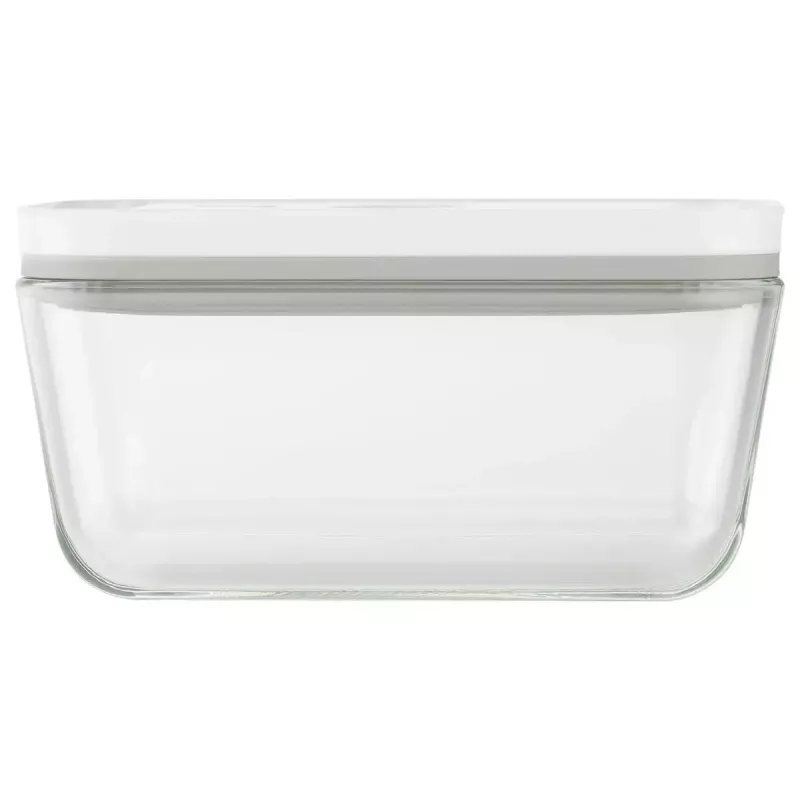 Lebensmittelaufbewahrungsbox ZWILLING FRESH & SAVE Rechteckig 0,9 L, Glasbehälter mit verschließbarem Kunststoffdeckel, ofen-/mikrowellen-/kühlschrankgeeignet