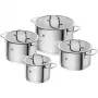 ZWILLING Multi Pot TrueFlow 66920-004-0 — Edelstahltopf mit Glasdeckel, spülmaschinen- und ofenfest, geeignet für Halogenkochfelder