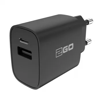 Mobiles Ladegerät 2GO 797273 Universal Schwarz AC-Schnellladen