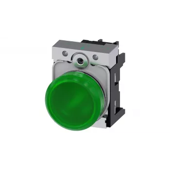 Siemens 3SU1152-6AA40-1AA0 Alarmleuchte 24 V Grün