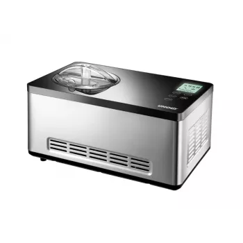 Unold 48845 Eismaschine Kompressor-Eismaschine 2 L 180 W Schwarz, Edelstahl