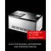 Unold 48845 Eismaschine Kompressor-Eismaschine 2 L 180 W Schwarz, Edelstahl